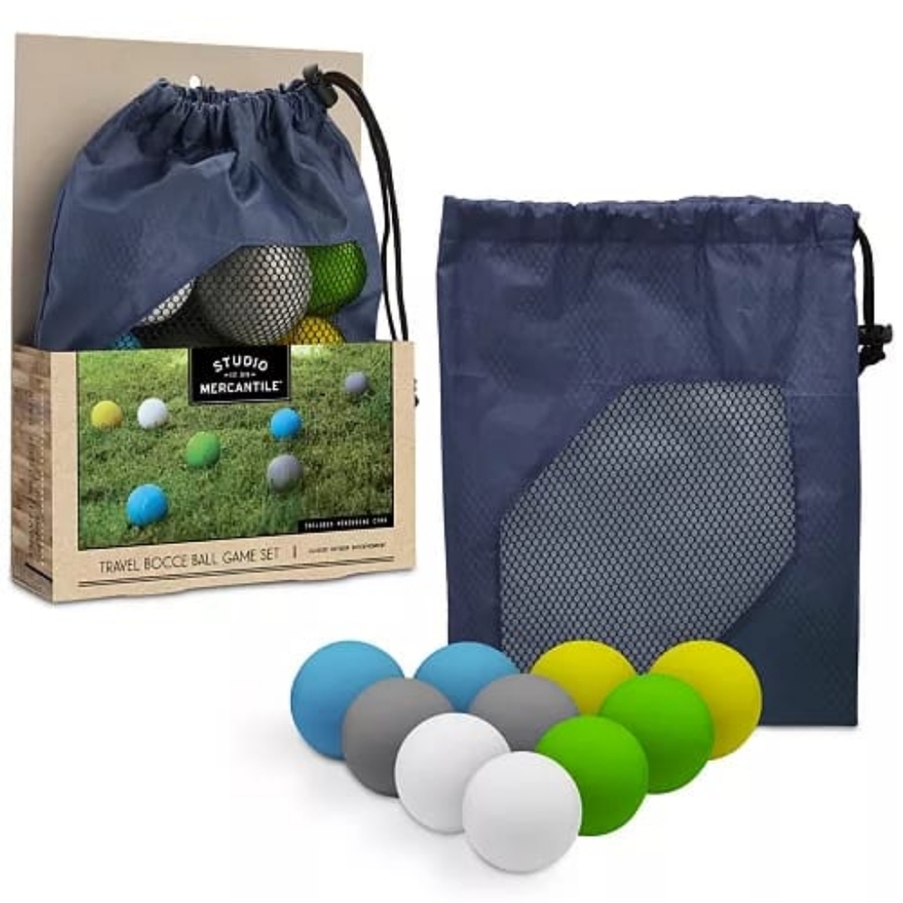 2Pack STUDIO MERCANTILE Travel Bocce Ball Game Set